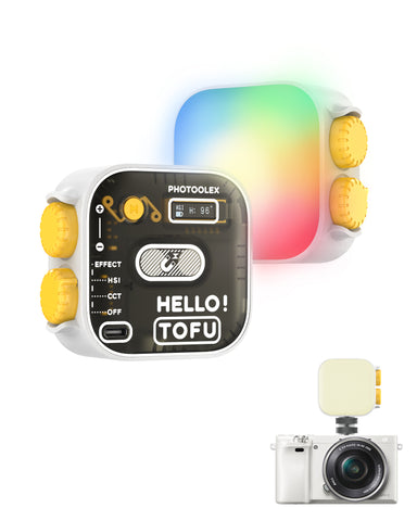PHOTOOLEX TOFU Portable LED Camera Light